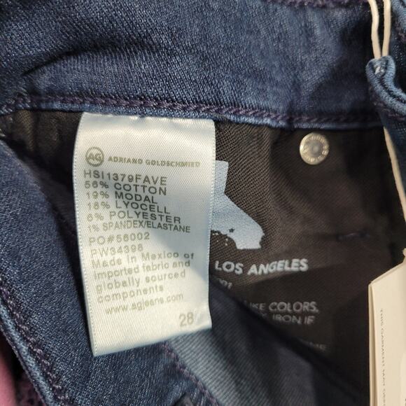 AG Farrah High Rise Skinny Cloud Soft Denim in Fave 28 - Picture 8 of 8